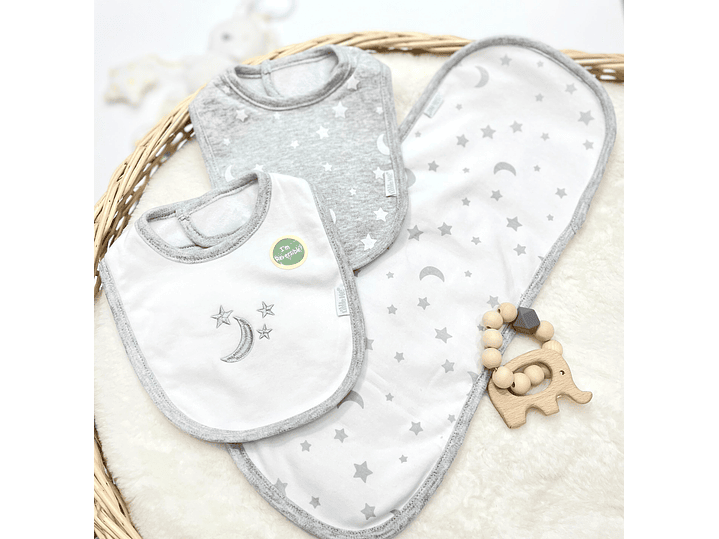 Set Babero Little Me  1