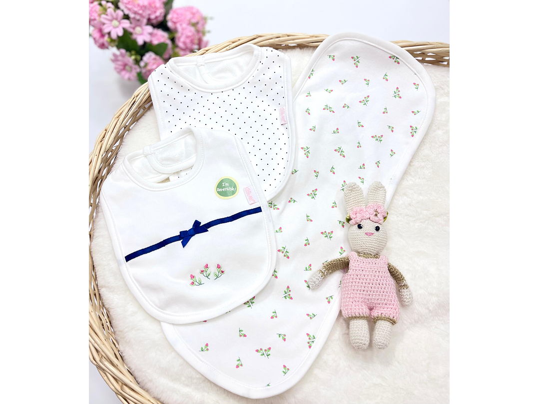 Set Babero Little Me  1