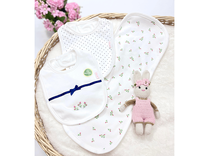 Set Babero Little Me  1