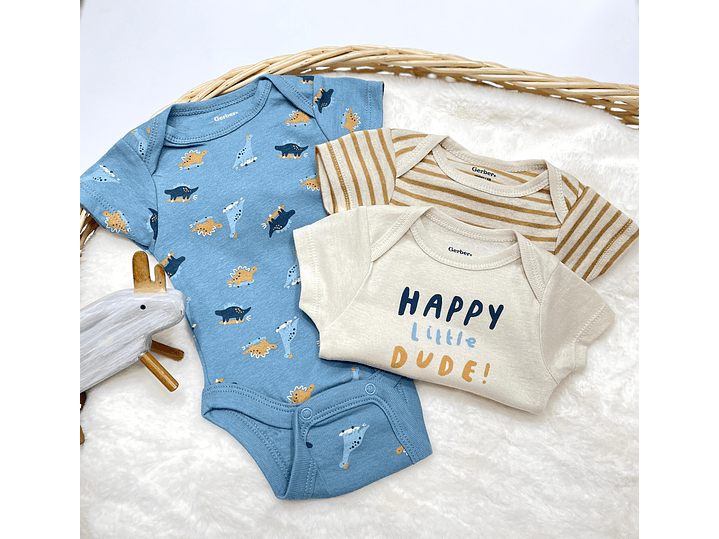 Set Bodis Gerber X 3 Unidades 1