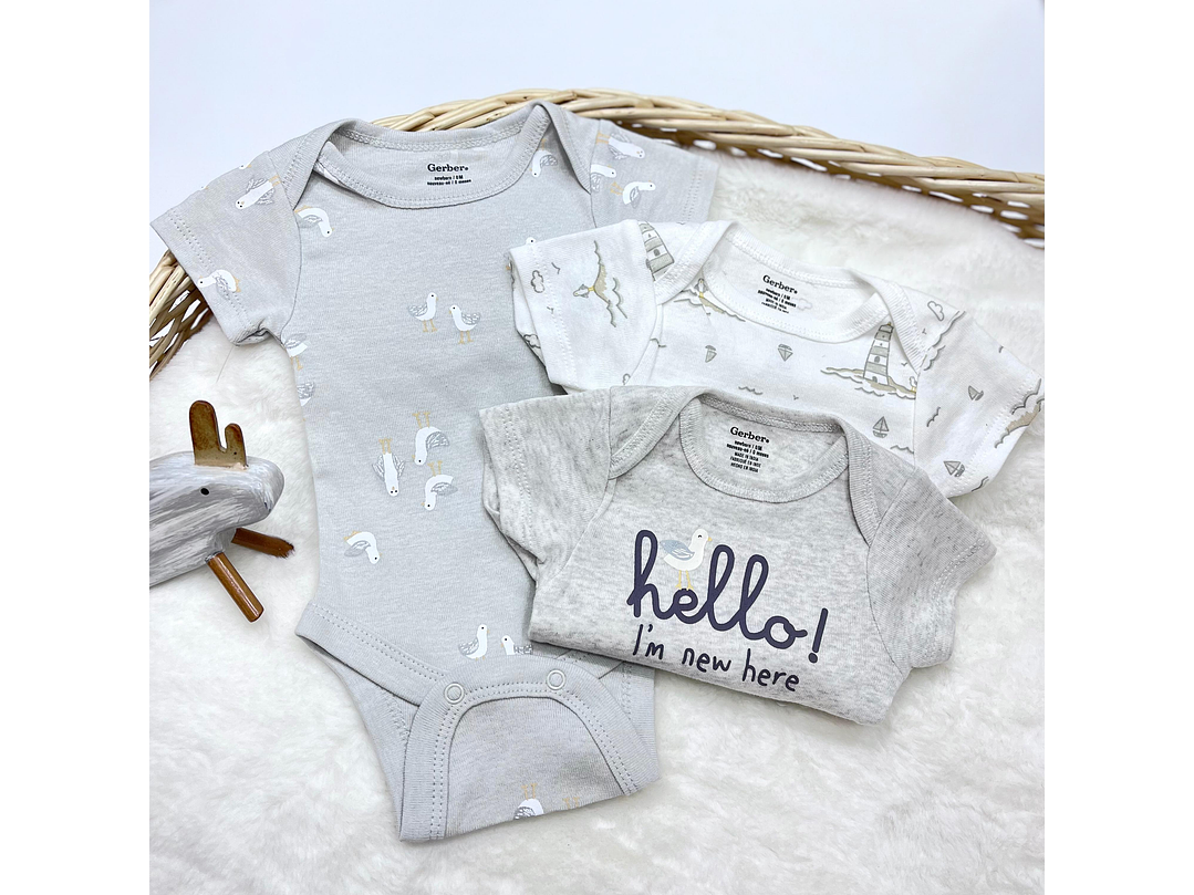 Set Bodis Gerber X 3 Unidades 1