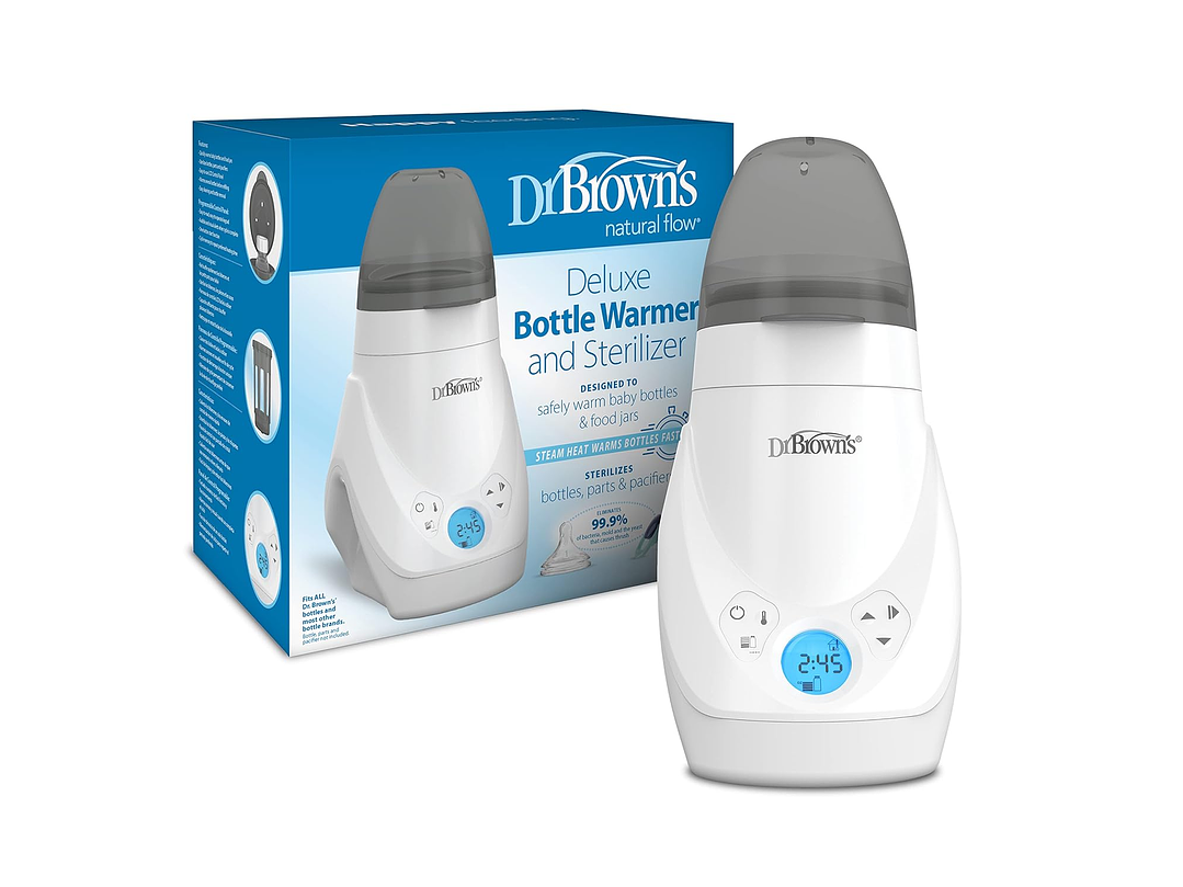  Dr. Brown's Deluxe calentador de botellas y esterilizador 8