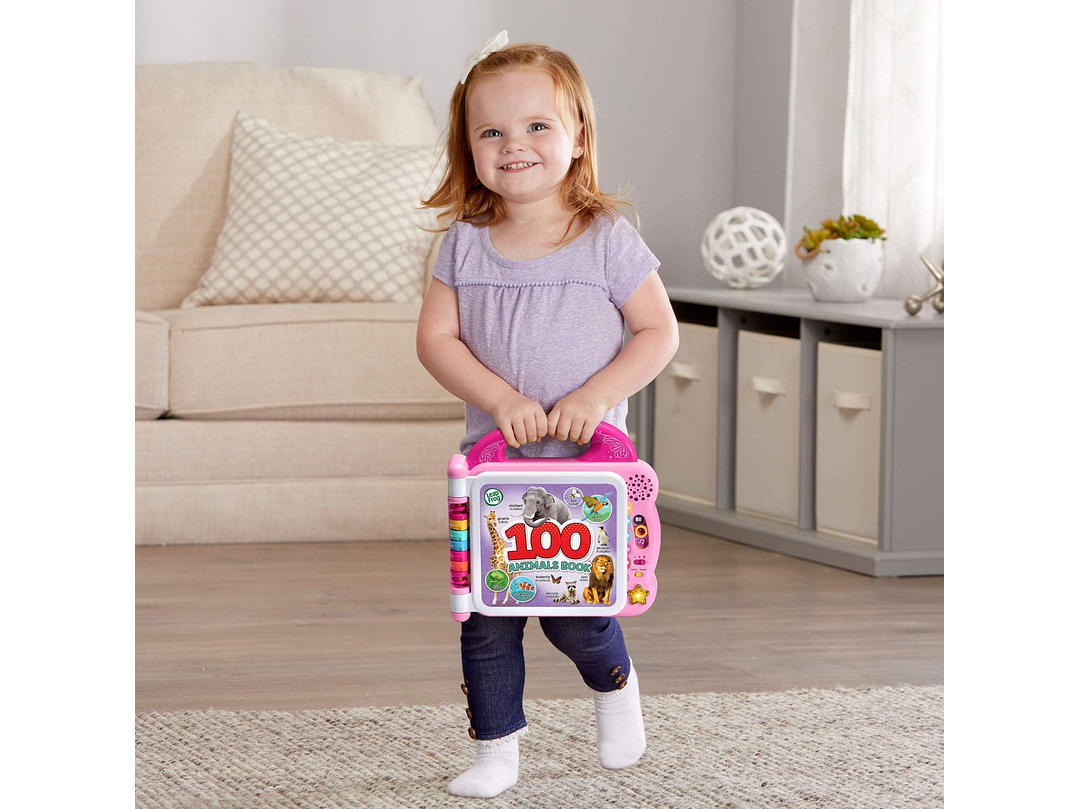 LeapFrog - Libro interactivo 100 Animals Book  2