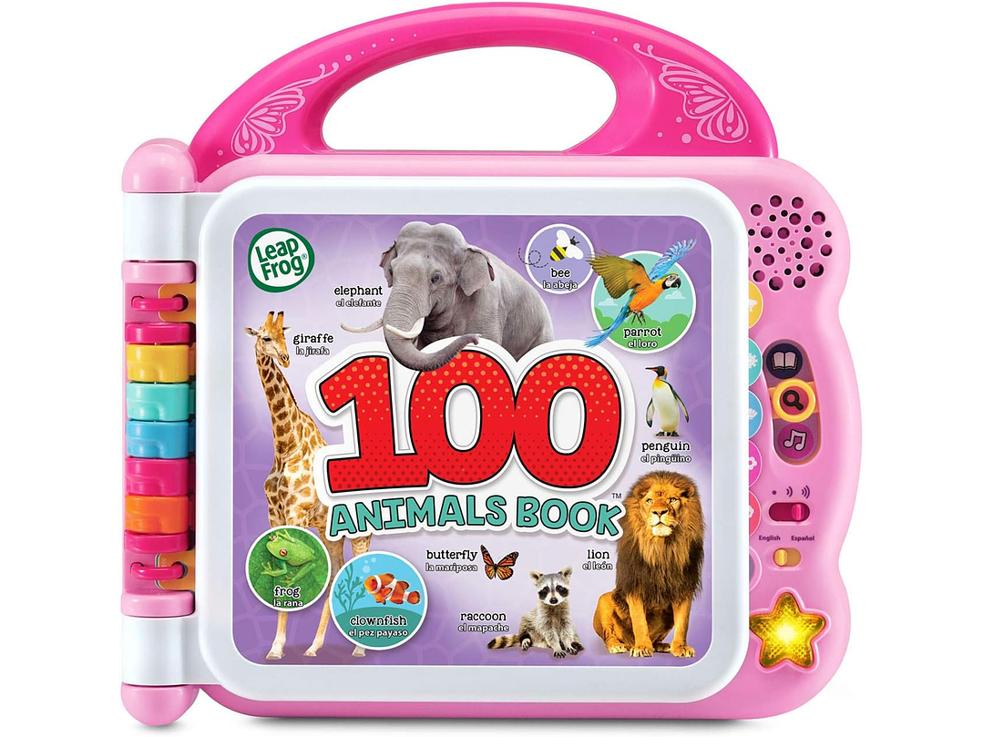 LeapFrog - Libro interactivo 100 Animals Book  1