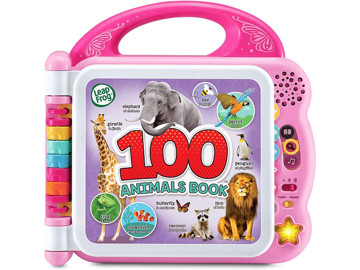 LeapFrog - Libro interactivo 100 Animals Book  1