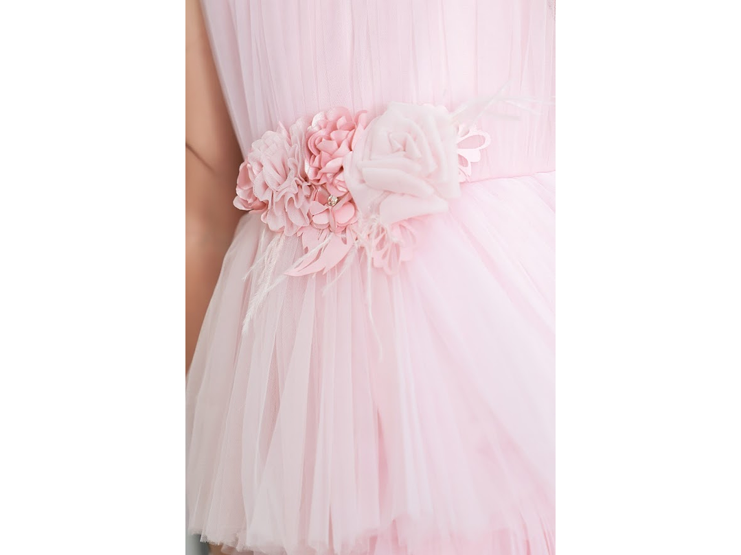 Vestido Leticia Rosa Palo 5