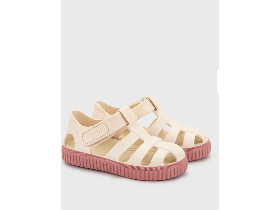 Sandalia Nico Marfil Rosa 2