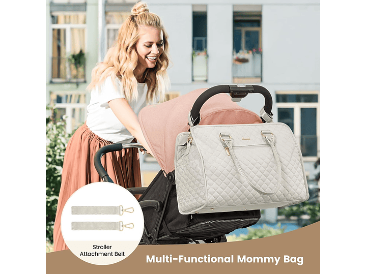 Bolso Pañalera + Cambiador 7