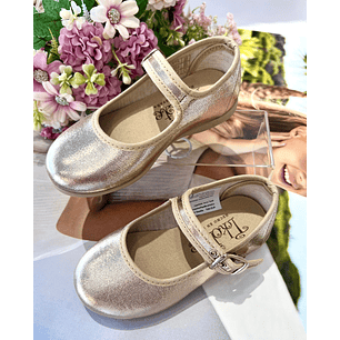 Merceditas Españolas Tokolate  Doradas