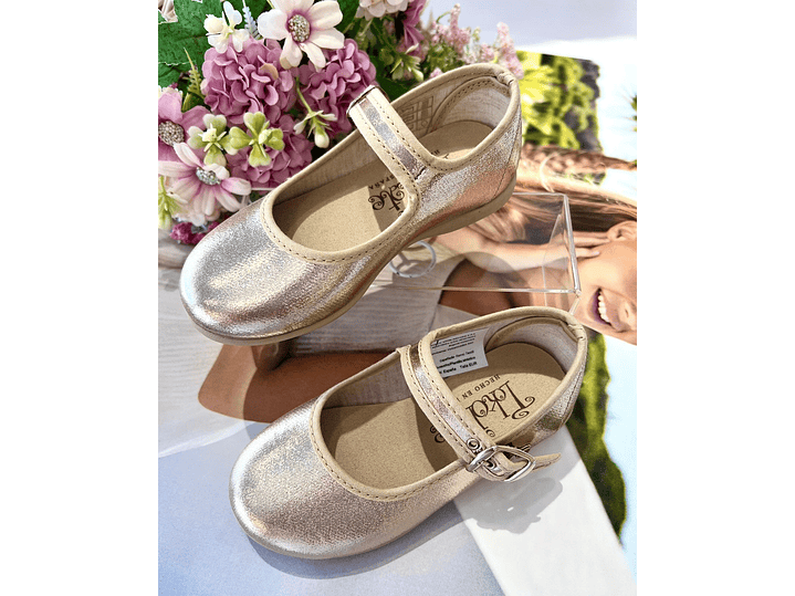 Merceditas Españolas Tokolate  Doradas 1