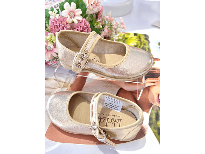 Merceditas Españolas Tokolate  Doradas 3