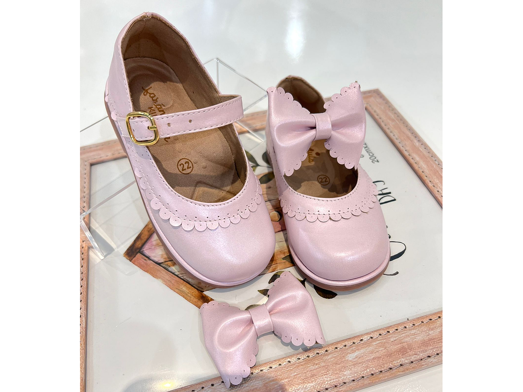  Calzado Ceremonia Rosado 1