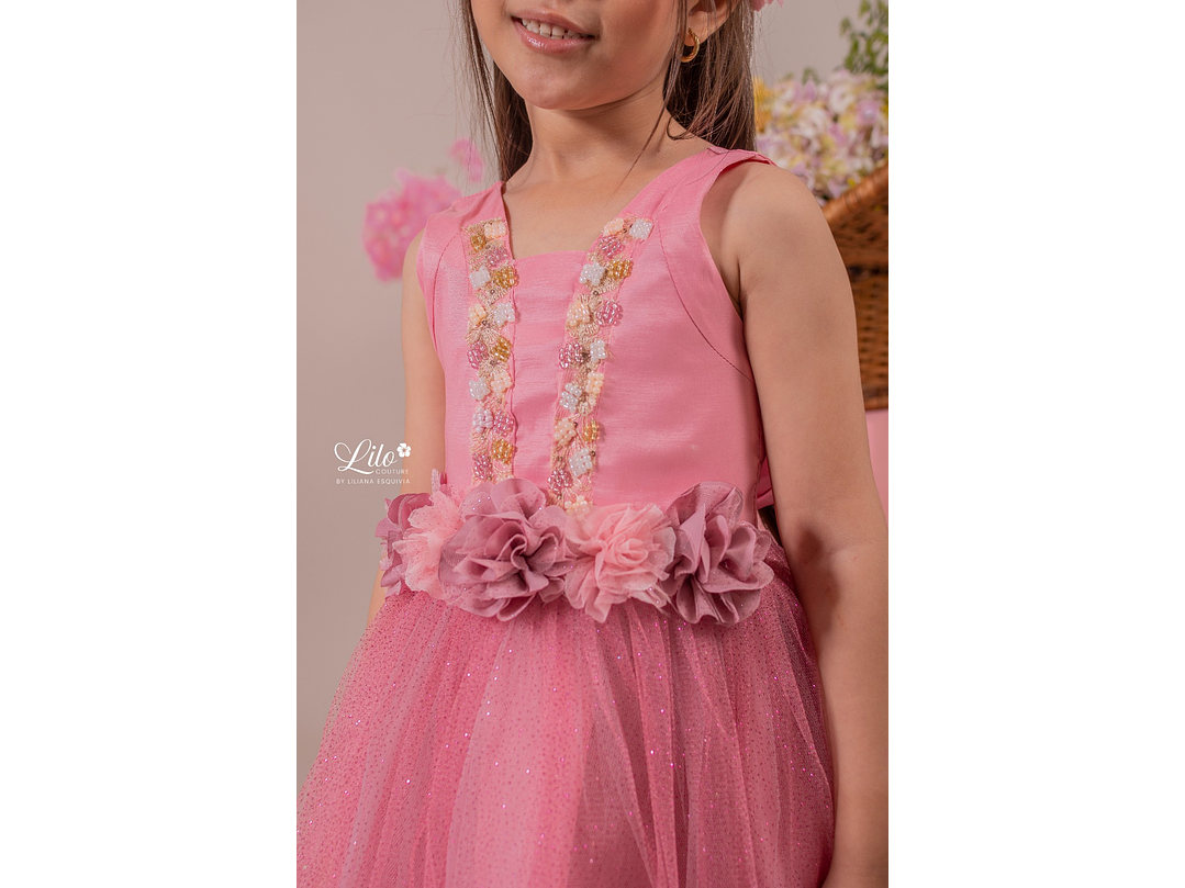 Vestido Soy Fuerte Rosa 2