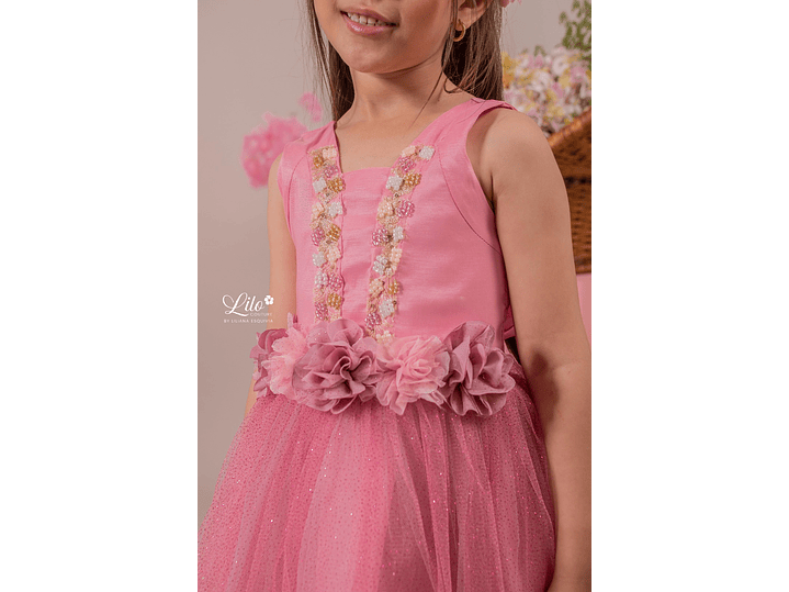 Vestido Soy Fuerte Rosa 2