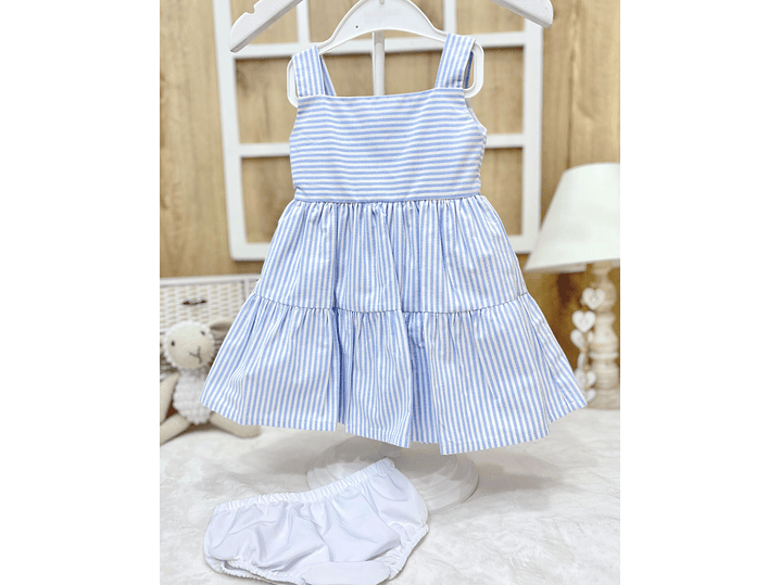 Vestido Rayas  1