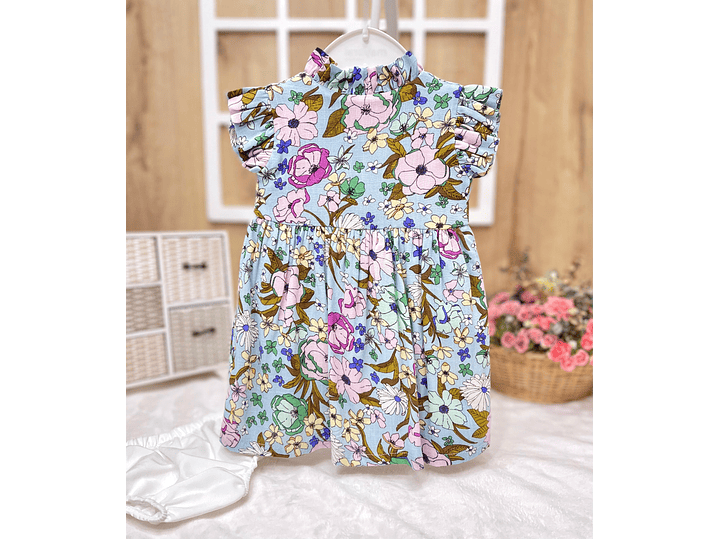 Vestido Flores  1