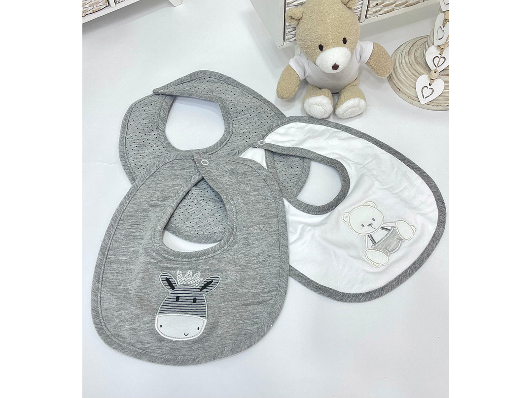 Set Baberos X 3 Unidades 1