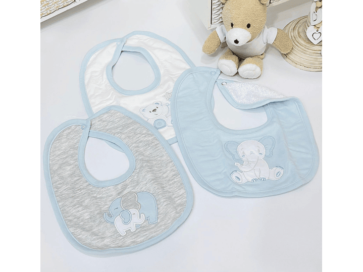 Set Baberos X 3 Unidades 1