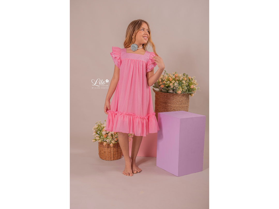 Vestido Lilo Soy Confianza Rosa 1