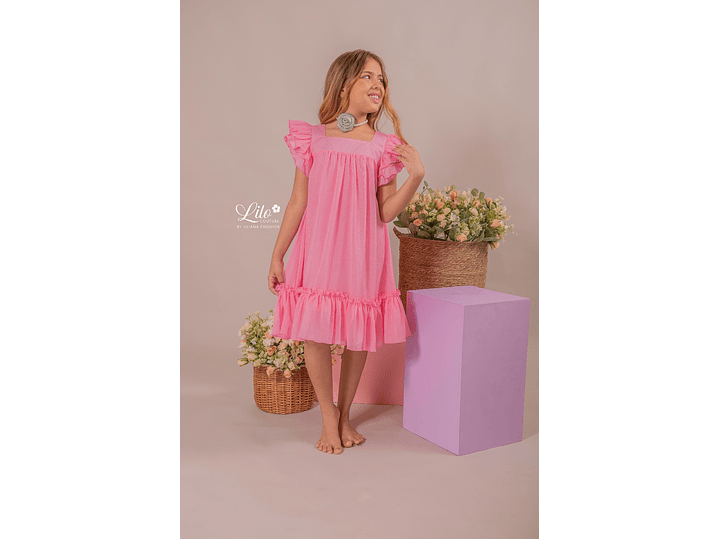 Vestido Lilo Soy Confianza Rosa 1