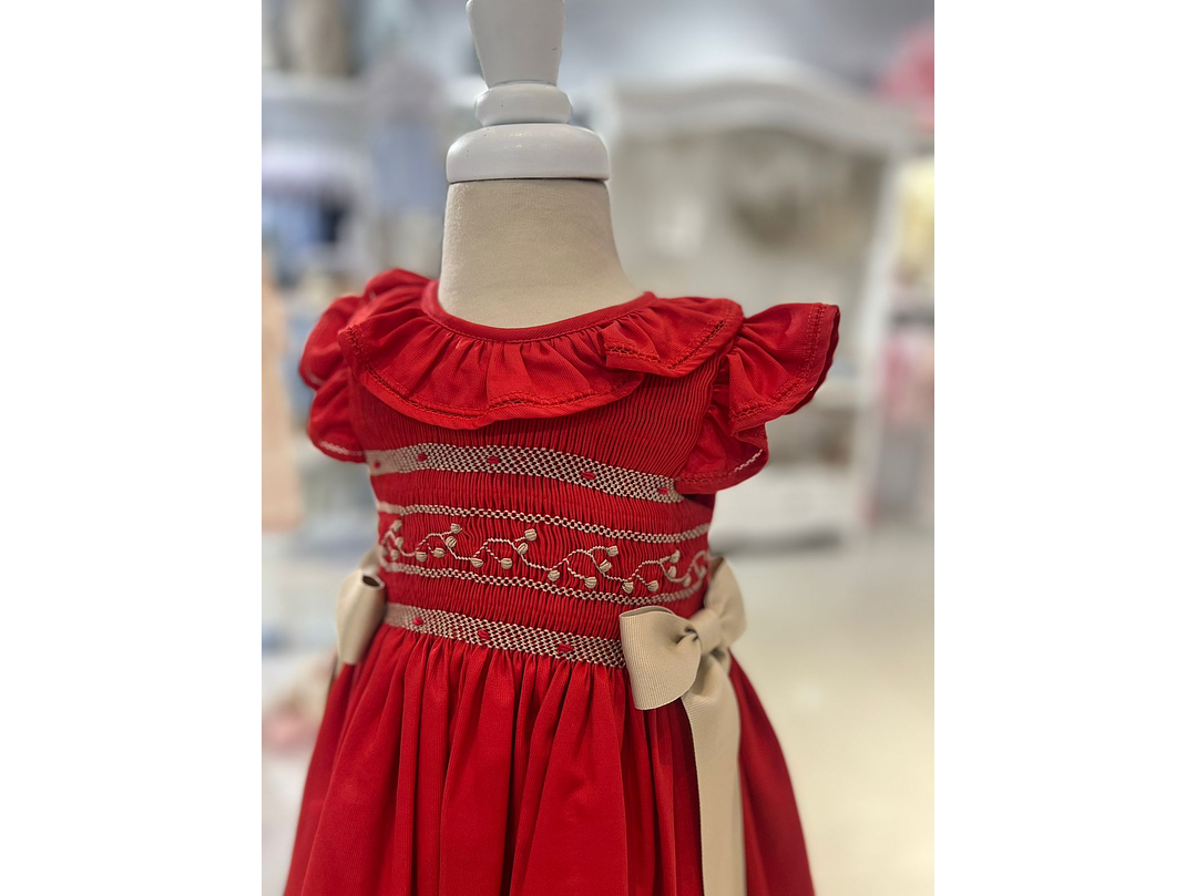 Vestido Nido De Abeja 2