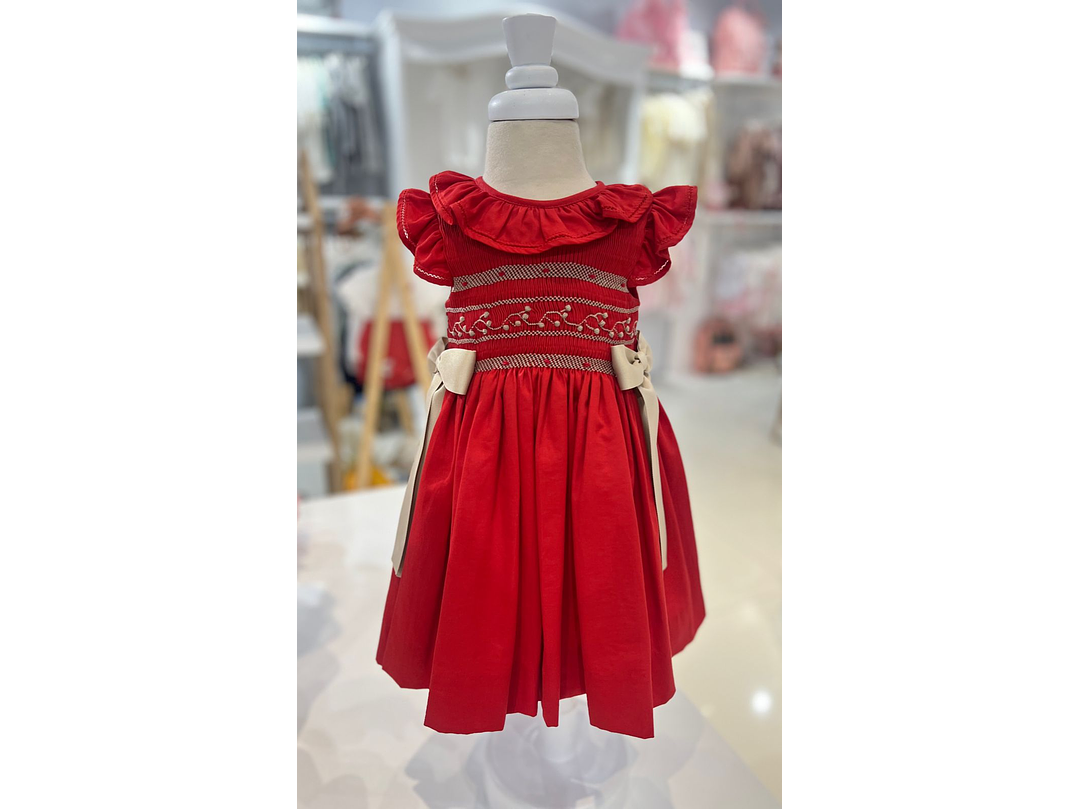 Vestido Nido De Abeja 1