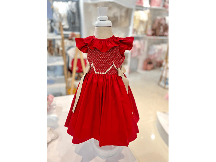 Vestido Nido De Abeja 1