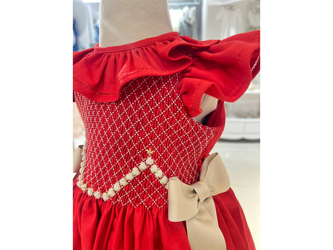 Vestido Nido De Abeja 3