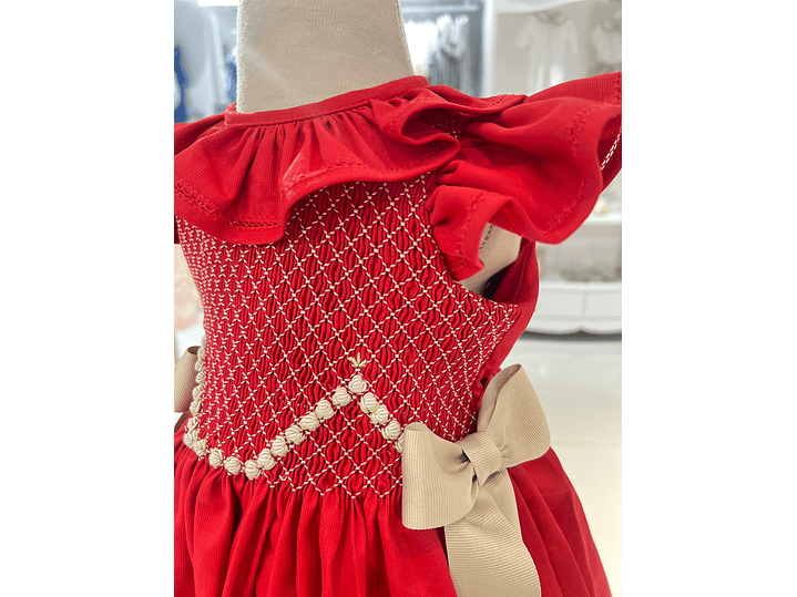 Vestido Nido De Abeja 3