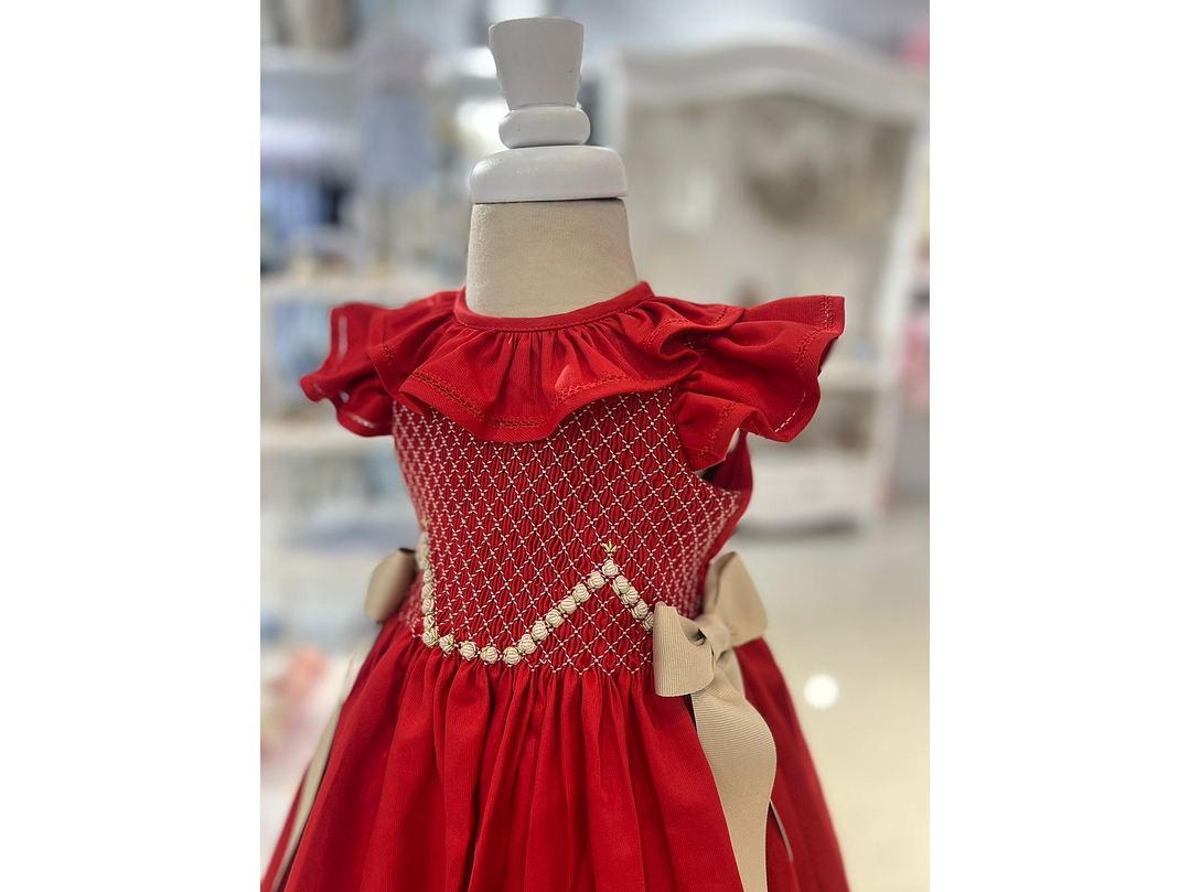 Vestido Nido De Abeja 2