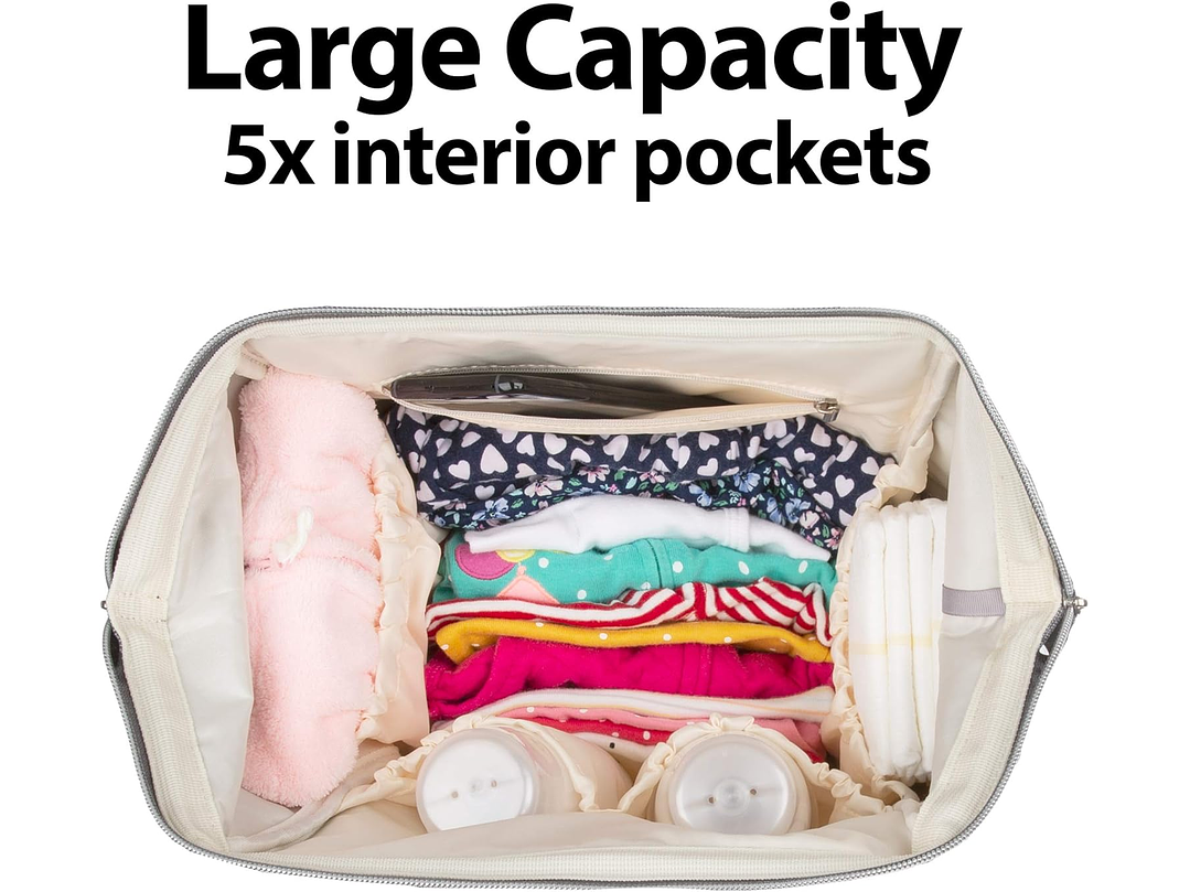 Pañalera Morral celeste Gris 2