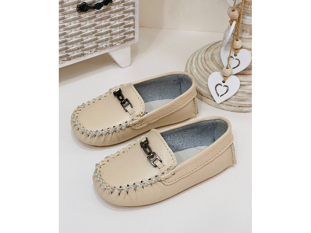 Mocasine Beige 2
