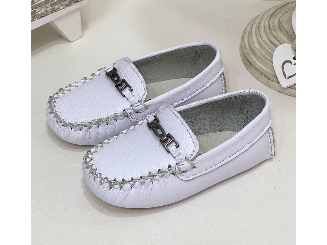 Mocasine Blanco 1