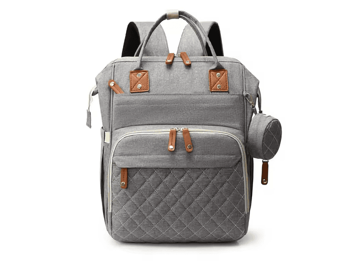 Pañalera Morral Gris 1