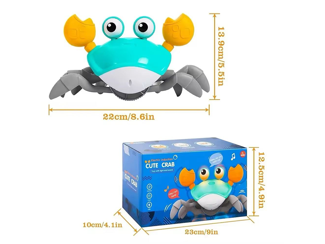 Juguete Cangrejo Musical 4