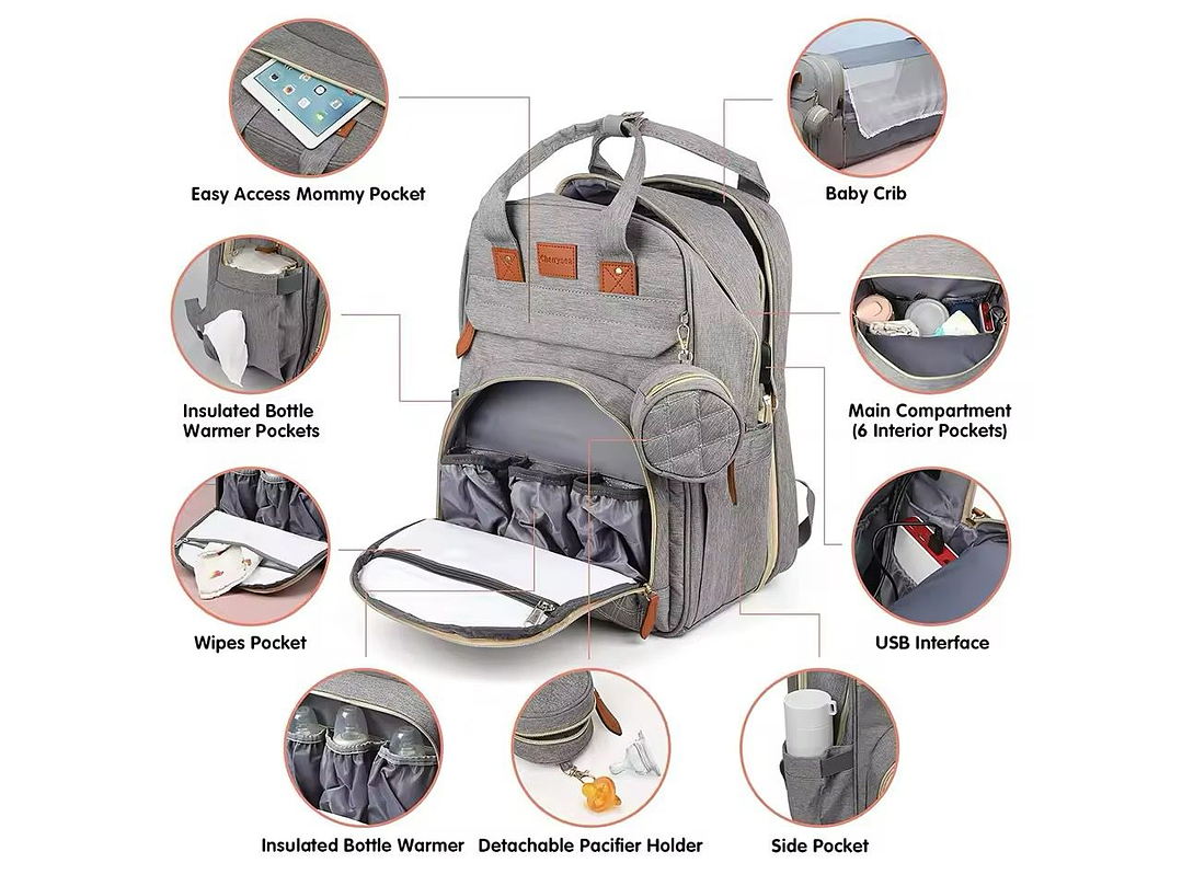 Pañalera Cambiador  Cuna 3