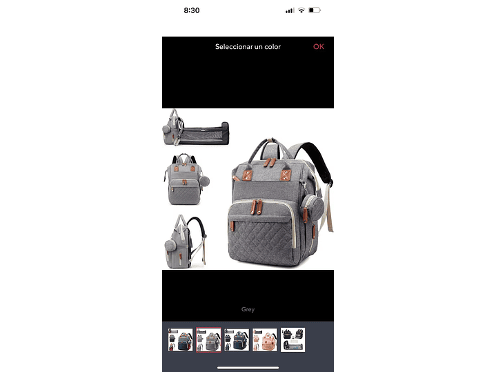 Pañalera Cambiador  Cuna 5