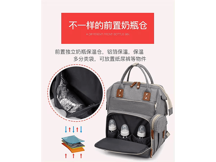 Pañalera Cambiador  Cuna 7