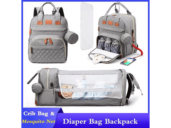 Pañalera Cambiador  Cuna 1