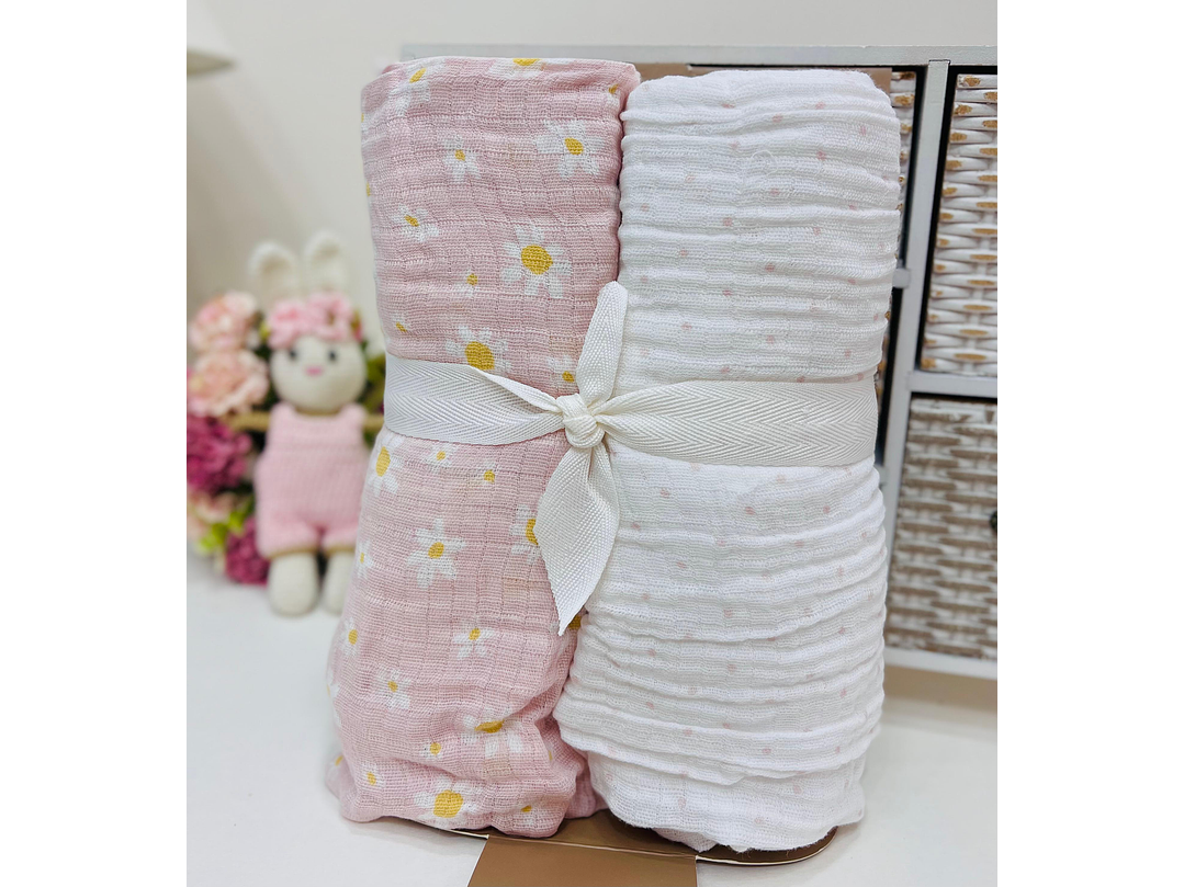 Set Muselina X 2 Unidades 1