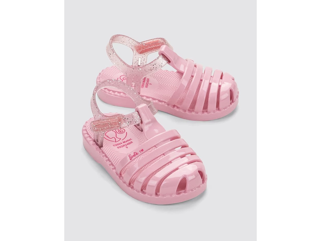 Sandalia Barbie Rosa 1