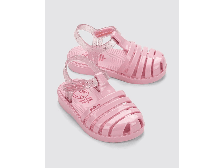 Sandalia Barbie Rosa 1