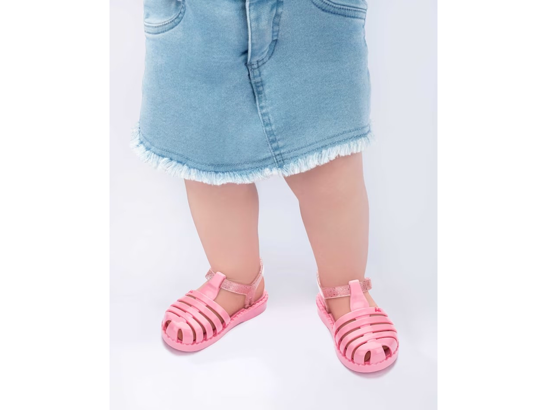 Sandalia Barbie Rosa 2
