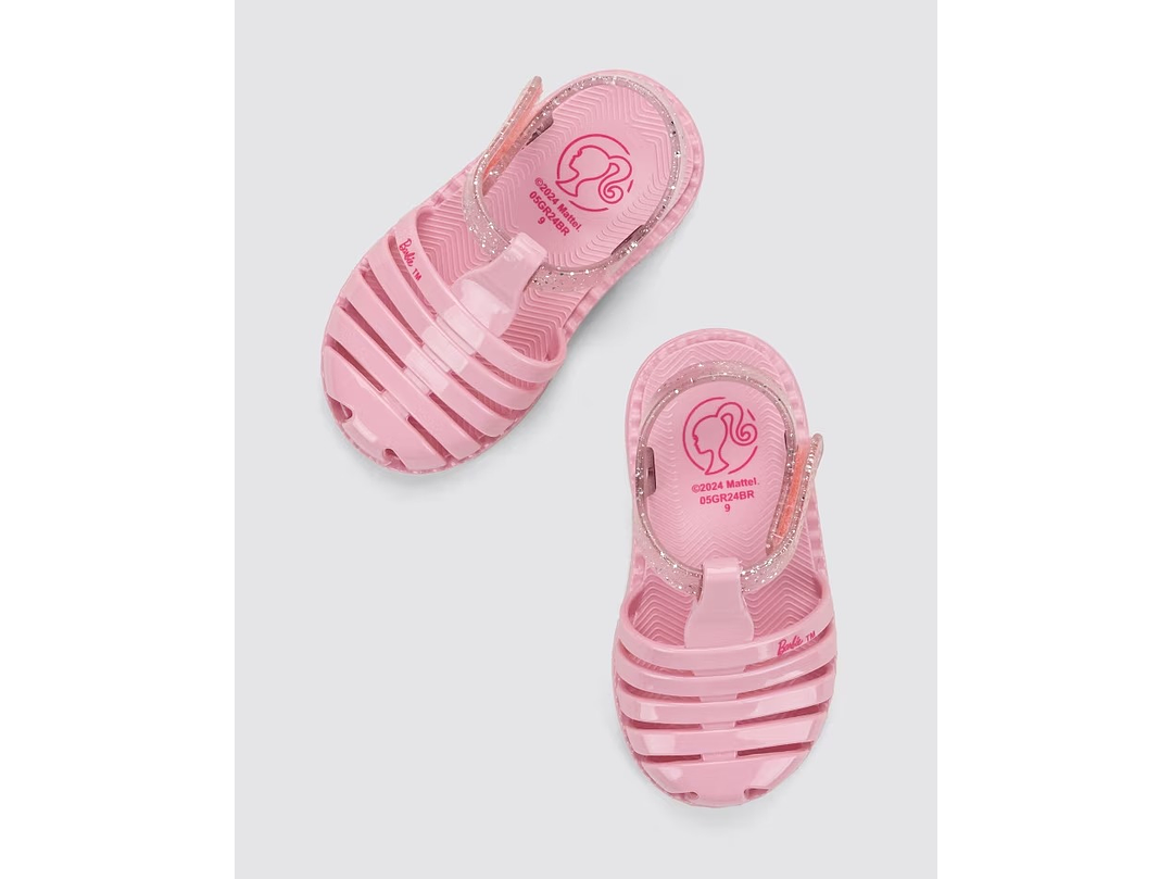 Sandalia Barbie Rosa 4