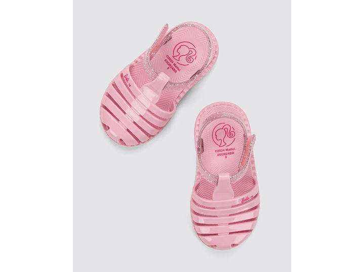 Sandalia Barbie Rosa 4