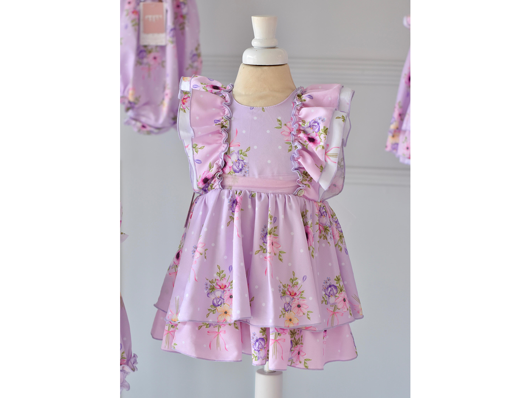 Vestido Lavanda Andrea Milano  1