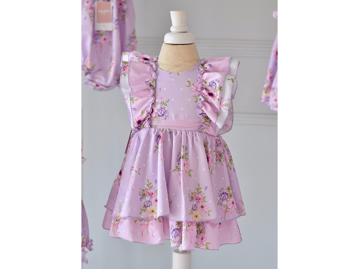 Vestido Lavanda Andrea Milano  1