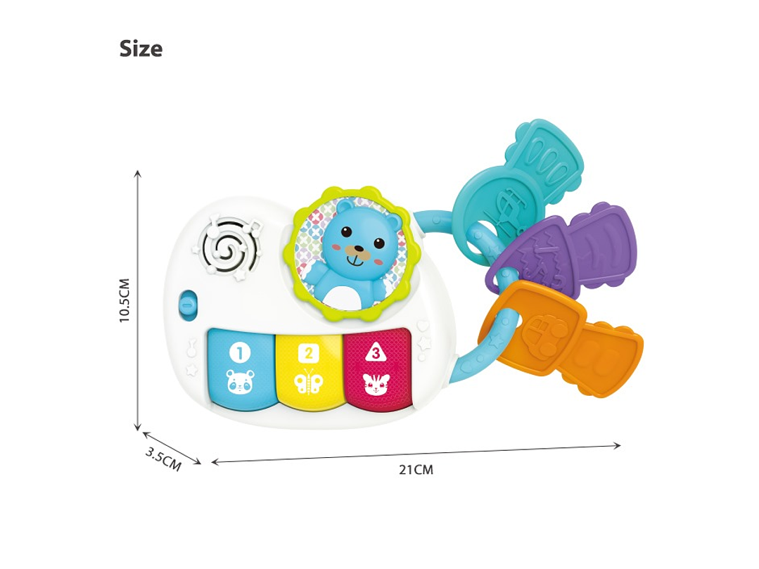 Juguete Sonajero Llaves 4