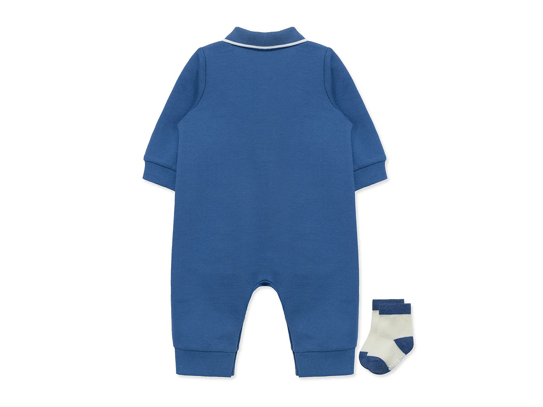 Overol + Medias Little Me  4