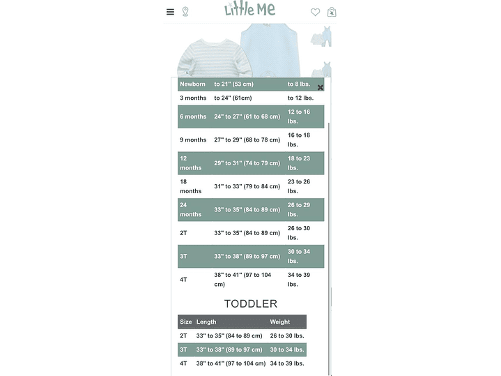 Vestido Little Me  5